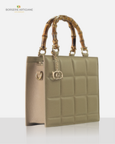 The Bellini Handbag - TAUPE